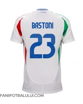 Italia Alessandro Bastoni #23 Tricou Fotbal Replică European 2024 Barbati Deplasare